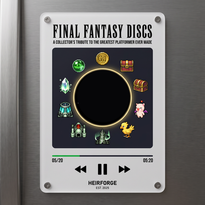 Final Fantasy Discs™ Vol. 1 — Magnetic Mini Vinyl Jukebox (Pre-Order Now)